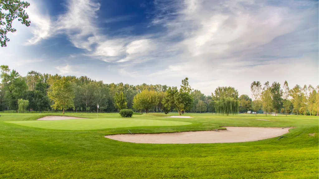 Golf Course on a sunny day