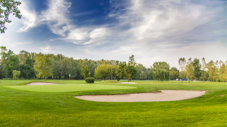 Golf Course on a sunny day